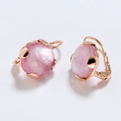 Orecchini-monachella-12mm-rosa