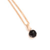 Ciondolo Cabochon 12 e 16 mm Nero Onice - 16 mm